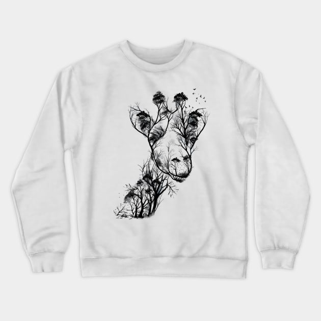 Wildlife Crewneck Sweatshirt by DANDINGEROZZ